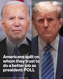 NEW: As Pres. Biden and former Pres. Trump are poised to secure their  party's nomination, Americans are split