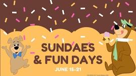Sundaes & Fun Days at Jellystone Park Grayling