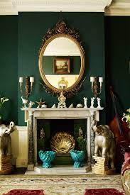 Monochromatic styling can be quite chic. Green Paint Ideas House Garden