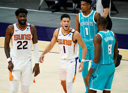 Stay with melvin without getting married veronica first meets devin 's father, melvin booker, a basketball player, at the continental basketball association's grand hoops. Breakdown Of Phoenix Suns All Star Devin Booker S Up And Down Night