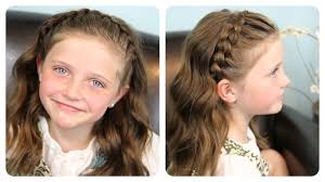 This hairstyle will match any outfit. Dutch Lace Braided Headband Braid Hairstyles Cute Girls Hairstyles