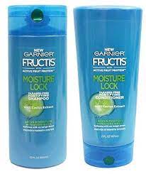 Strengthens strands to help prevent moisture. Garnier Fructis Moisture Lock Fortifying Shampoo And Conditioner Set 21 Ounces Each Shampoo And Conditioner Fortifying Shampoo Shampoo