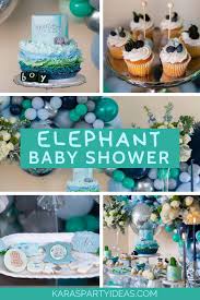 Kara S Party Ideas Elephant Baby Shower Kara S Party Ideas