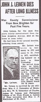 John Joseph Leinen (1855-1927)
