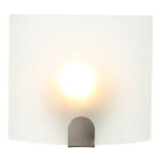 Outdoor wall light manufacturers, suppliers, exporters, wholesalers, oem partners. Hampton Bay Obsidian 1 Light Brushed Nickel Sconce With Frosted Glass Shade Emc8451a 5 The Home Depot