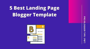 Upcoming app landing page template 5 Best Landing Page Blogger Template 2021 Premium Pbt