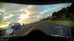 Nuviz Ride Hud Heads Up Display For Motorcycle Helmets