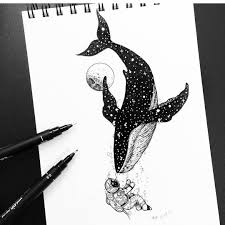 2 531 Me Gusta 13 Comentarios Black Work Art Appreciation Blackworkillustrations En Instagram Meet Awesome Drawing Astronomy Art Space Drawings Art