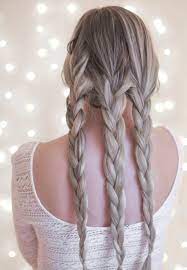 This Simple Style Takes The Standard Braid Look To Something That Will Stand Out With A Few Easy To Mas Hair Tutorial Braided Hairstyles Braided Hair Tutorial