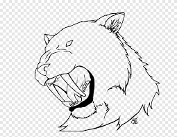 Tiger coloring pages are a fun way for kids of all ages, adults to develop creativity, . Saber Toothed Tiger Sabretooth Saber Toothed Cat Drawing Realistic Sketch White Mammal Png Pngegg