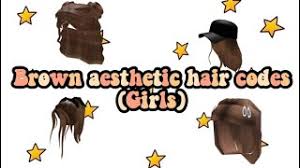 That's all you need to know about the free roblox hair id codes. Roblox Brown Hair Code 07 2021
