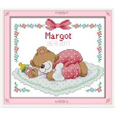 Maybe you would like to learn more about one of these? Sleeping Baby Bear Cross Stitch Kit Cartoon Animal Birth Record Boy Girl Aida 14st Stitches Embroidery Diy Handmade Needlework Handmade Needlework Embroidery Diycross Stitch Kits Aliexpress