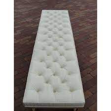 Our eliane bench is a direct descendant of louis xvi's classic furniture sit back, relax, after a long day and put your feet up on this elegantly tufted bench. Modern Extra Long Tufted Bench Chairish