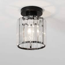Regency hill schoolhouse ceiling light semi flush mount fixture soft gold 12 wide opal glass for bedroom kitchen hallway bathroom. Generic Mini Chandelier Crystal Ceiling Lighting Semi Flush Mount Ceiling Light Fixture Modern Crystal Pendant Light For Kitchen Island