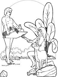 Jesus coloring pages can help teach your children about the bible and to celebrate the life of jesus christ. Adam And Eve Gathers Some Fruit In Garden Of Eden Coloring Page Netart
