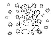 879 schneemann bilder zum ausmalen; Ausmalbilder Winter Jahreszeit