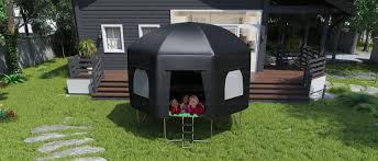 Tente Pour Trampoline Topflex 370 Tente Trampoline Trampolines Idees Pour La Maison