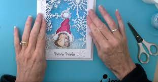 Two layers of craft foam provides a deep space to accommodate seed beads for this shaker card. How To Make A Shaker Card Tutorial