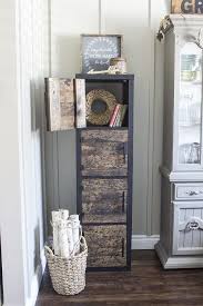 Ikea Hack Diy Rustic Cube Shelves Ehow Kallax Ikea Storage Hacks Diy Ikea Furniture