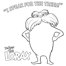 The lorax is a great book to read to the kids to teach them about protecting the environment and standing up for others. Dr Seuss The Lorax Coloring Pages Coloring Home