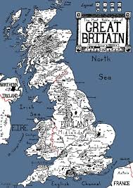 Fantasy Style Map Of Great Britain By Jvlivs Uk Map Mapporn Map Of Britain Map Of Great Britain Fantasy Map