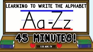 The abc alphabet gradation sticker set is a total of 1152 sticker pieces in this set. How To Write Letters A Z Learning To Write The Alphabet For Kids Uppercase And Lowercase Letters 123abc Tv