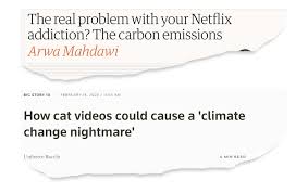 In the movies, scientists use carbon dating to determine the age of ancient artifacts and dinosaur bones. Factcheck What Is The Carbon Footprint Of Streaming Video On Netflix Carbon Brief