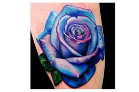 Blue And Purple Rose Tattoo Tattoos Pinterest Blue Rose Tattoos Purple Rose Tattoos Pink Rose Tattoos