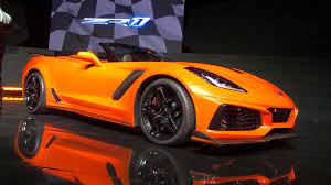 As a targa or a convertible, the zr1's flamboyant bodywork clearly denotes it as the pinnacle of the corvette lineup. Chevrolet Corvette Zr1 Convertible Rocks La Costs 123k