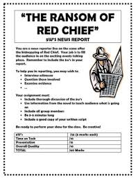Ransom Of Red Chief By O Henry Short Story Resources And Activities