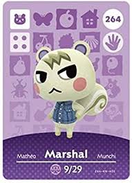Amazon Com No 264 Marshal Nintendo Animal Crossing Amiibo Cards Series 3 Thi Animal Crossing Amiibo Cards Marshal Animal Crossing Animal Crossing Characters