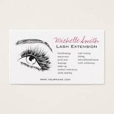 Gift certificate nails makeup eyelash rose drips. Eye Sketch Mascara Lash Extension Business Card Zazzle Com Mascara Lashes Lash Extensions Lash Extensions Business