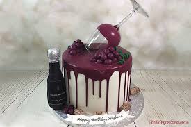 Order happy birthday flowers for that special someone to put a smile on their face. Write Name On Wine Fruit Birthday Cake