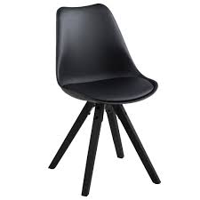 carryhome stuhl schwarz jetzt bestellen unter https moebel ladendirekt de kueche und esszimmer stuehle und hocker esszim polsterstuhl stuhle esszimmerstuhle