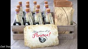 Accessories for homemade pirate costumes. Diy Pirate Party Decor Ideas Youtube