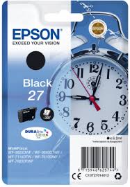 Had purchased generic ink pack which did not work with the epson printer. Singlepack Black 27 Durabrite Ultra Ink Epson