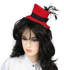 Fascinator Mini Top Hat Red Mini Top Hat Fascinator Womens Fashion Jackets