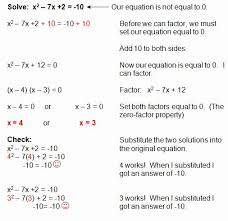 Our series of calculus … Solving Polynomial Equations Worksheet Answers Fresh Factoring Quadratic Equations Quadratics Quadratic Equation Polynomials