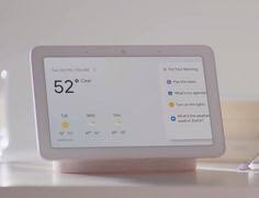 Google Home Hub Smar Google Home Hub Smart Display Google Home Hub Fancy Gift Ideas Google Home
