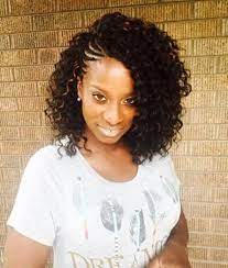 Crochet Side Mohawk Hair In 2018 Pinterest Crochet Braids Braids And Hair Styles Croche Braided Hairstyles Curly Crochet Hair Styles Hair Inspiration