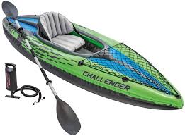 The complete paddler is the largest touring kayak store in canada. Amazon Com Intex Challenger K1 Kayak 1 Person Inflatable Kayak Set With Aluminum Oars And High Output Air Pump Sports Outdoors