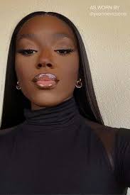 Black Turtleneck Mesh Shoulder Panel