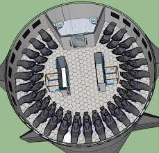 Swedish space designer erik corshammar (erc x) & youtuber smallstars have created their concept of spacex's starship interior layout for 64 passengers. Spacex Starship Interior Concept For 100 Passengers Human Mars