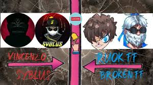 Ajjubhai (total gaming) vs sk sabir boss: Vincenzo Syblus Vs Ruok Broken Ff Youtube