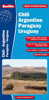 15 июня 2021 в 02:00. Chili Argentine Paraguay Uruguay Carte Routiere Et Touristique Amazon De Berlitz Bucher