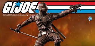 Joe character from the a real american hero and g.i. Threezero Snake Eyes G I Joe