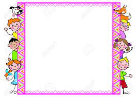Marcos para pintar y decorar, realizados en marmolina y listos para que des rienda suelta a tu creatividad decorándolos como quieras, pues vienen en blanco. Marco Decorativo Con Los Ninos Un Zorro Divertido Para Los Diplomas Formato De Pagina A4 Ilustraciones Vectoriales Clip Art Vectorizado Libre De Derechos Image 49125053