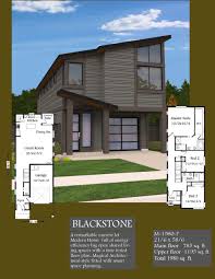 Lake house plans typically provide: Blackstone Modern House Plan 2 Story Small House Plans With Garage House Floor Plans Small Lake Houses Small House Floor Plans