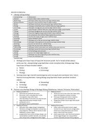 Apr 22, 2021 · kisi kisi soal dan kartu soal biologi. Kisi Kisi Us Biologi A Cabang Cabang Biologi Contoh Soal 1