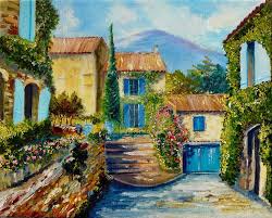 Maison De Provence By Jumyco Beautiful Paintings Art Painting